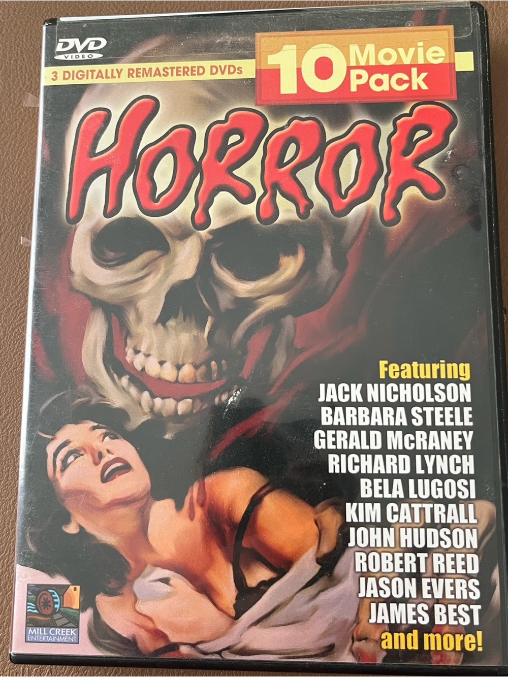 Horror 10 Movie Pack - Multi-Color DVD Collection Unopened